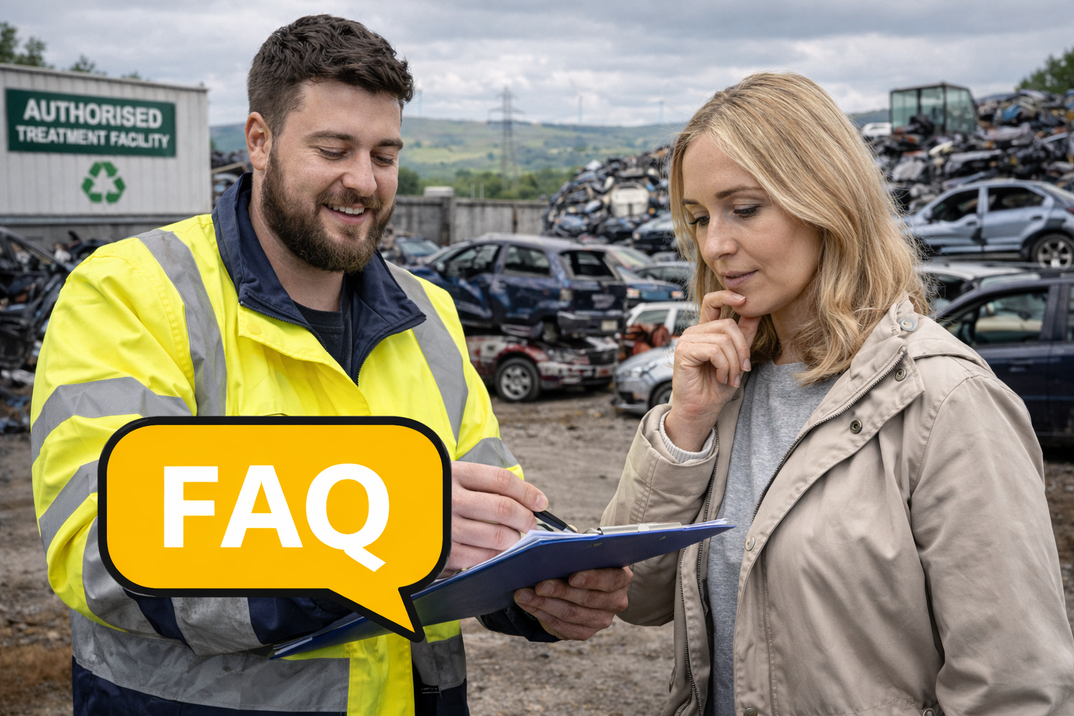 Scrap car FAQs and advice in Gatley